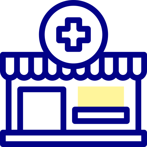 Pharmacy Detailed Mixed Lineal color icon