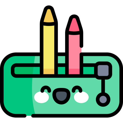 Pencil case free icon