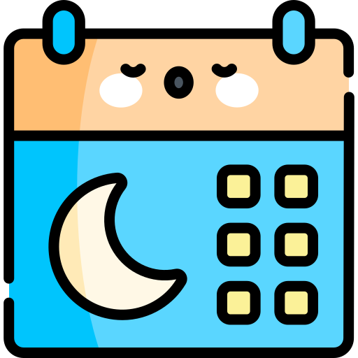 Moon calendar Free cultures icons