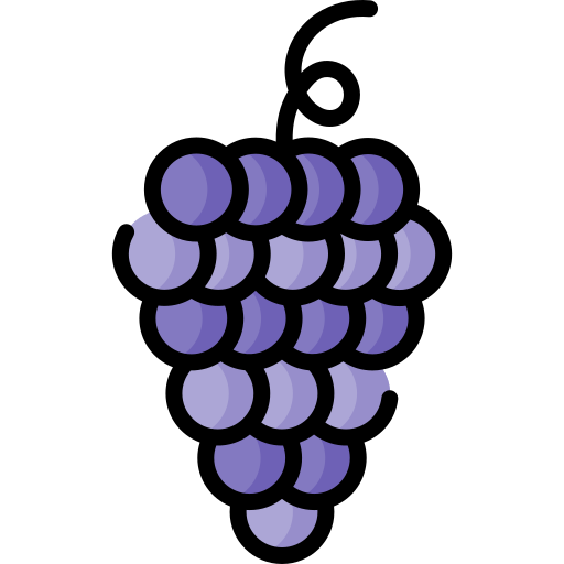 uvas icono gratis