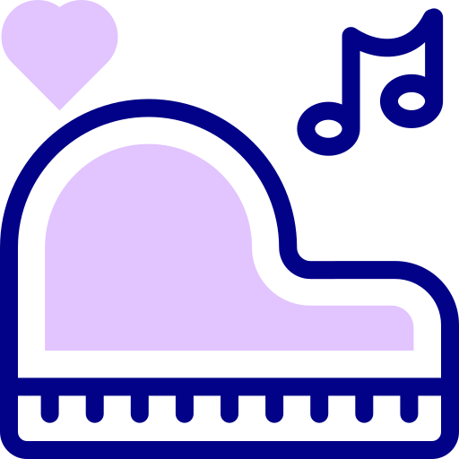 piano icono gratis