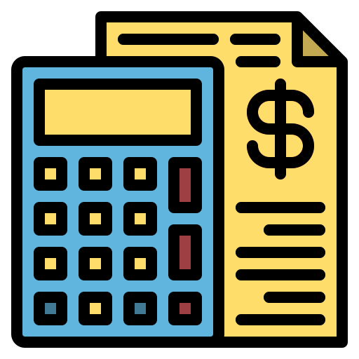 Calculator Generic Outline Color icon