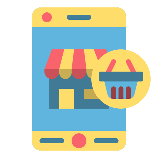 Online shop Generic Flat icon