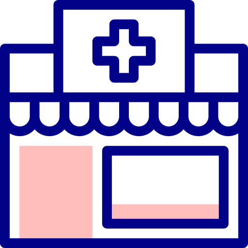 Icono De Farmacia Detailed Mixed Lineal Color 5925