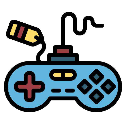 Video game Generic Outline Color icon