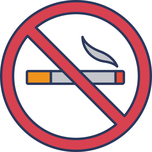 No smoking Dinosoft Lineal Color icon