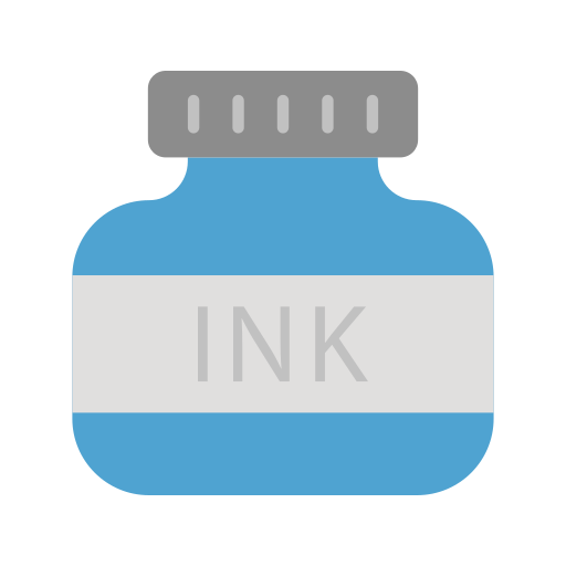 Ink bottle free icon