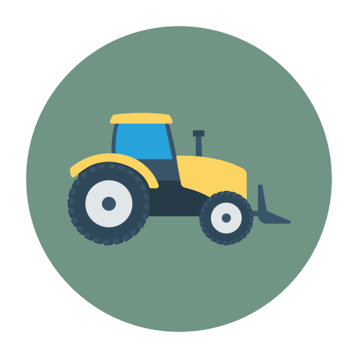 tractor icono gratis