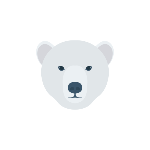 Bear Dinosoft Flat icon