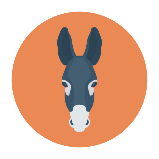 burro icono gratis