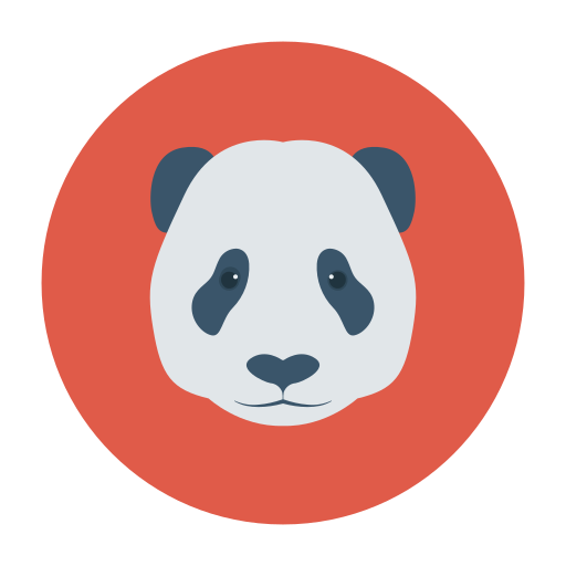 panda icono gratis