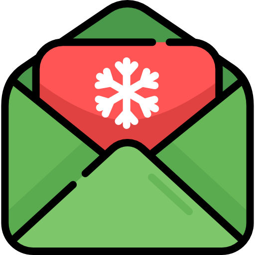 tarjeta de navidad icono gratis