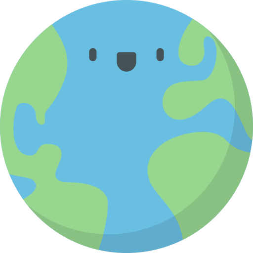 Earth Flat Icon Png