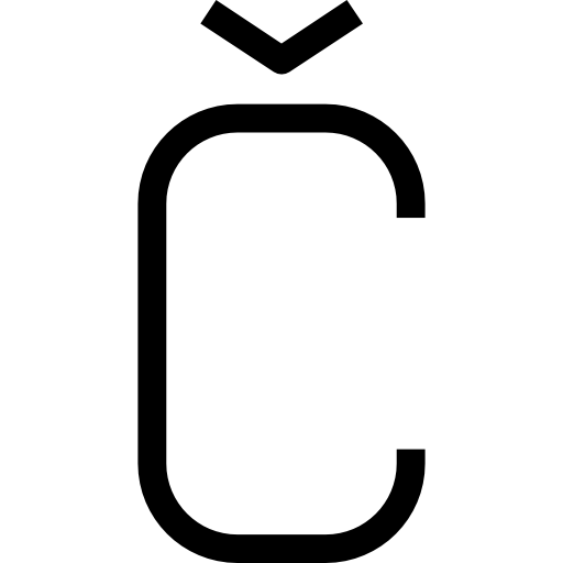 문자 c 무료 아이콘