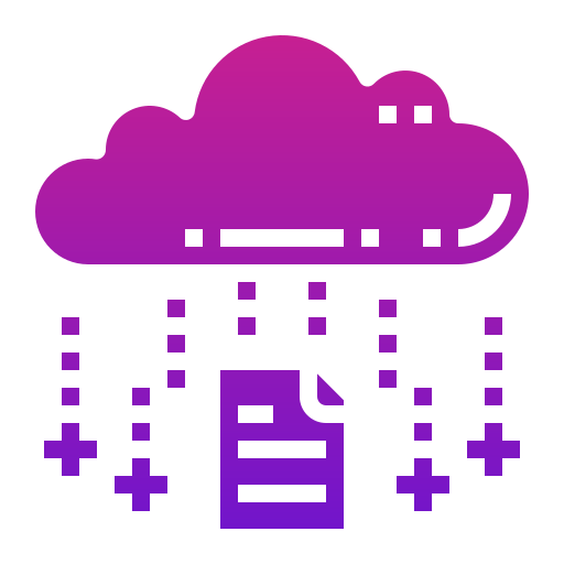 computación en la nube icono gratis