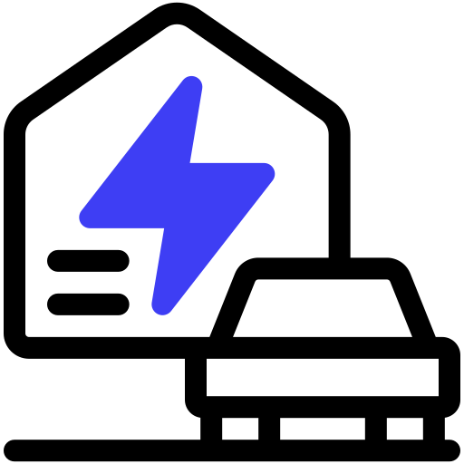 Электромобиль бесплатно иконка