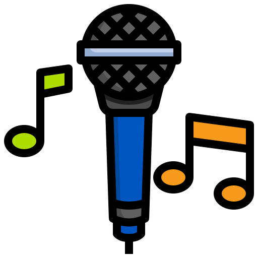 Microphone Surang Lineal Color icon