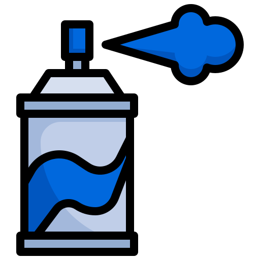 pintura en spray icono gratis