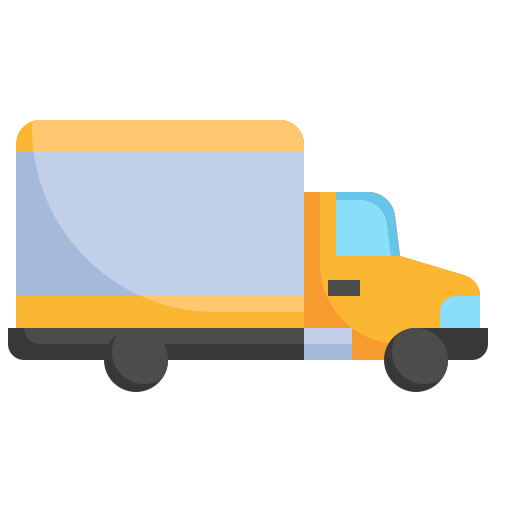 Delivery Truck Surang Flat Icon