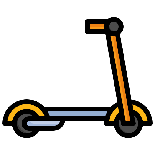 scooter electrico icono gratis