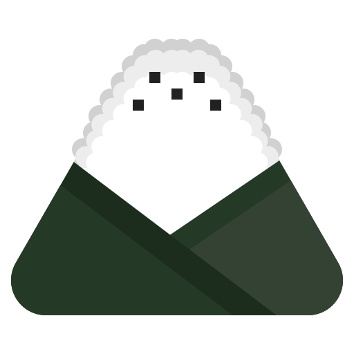 onigiri icono gratis