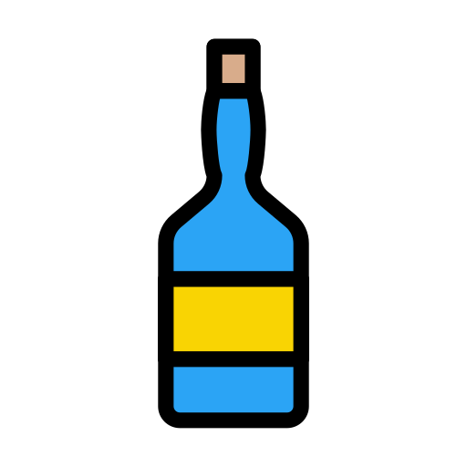 Wine Vector Stall Lineal Color icon