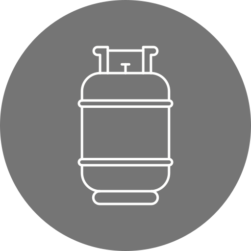 Gas cylinder free icon Gas cylinder free icon