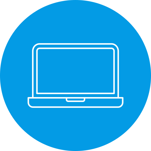 Laptop Generic Circular icon