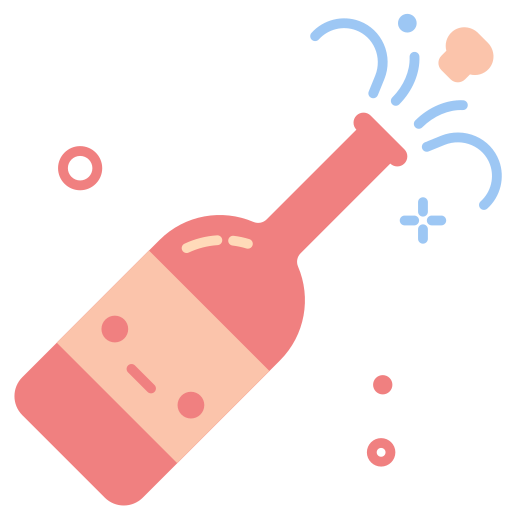 champán icono gratis