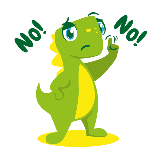 Angry Dino, Dino, Sticker, Cute PNG Transparent Clipart Image and PSD File  for Free Download