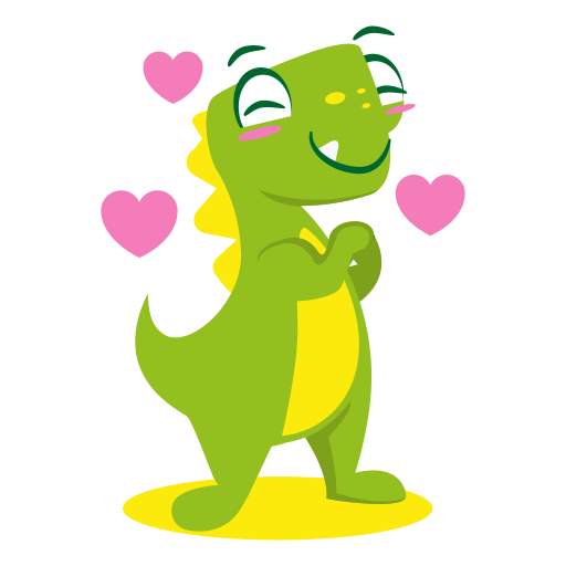 dinosaurio gratis sticker