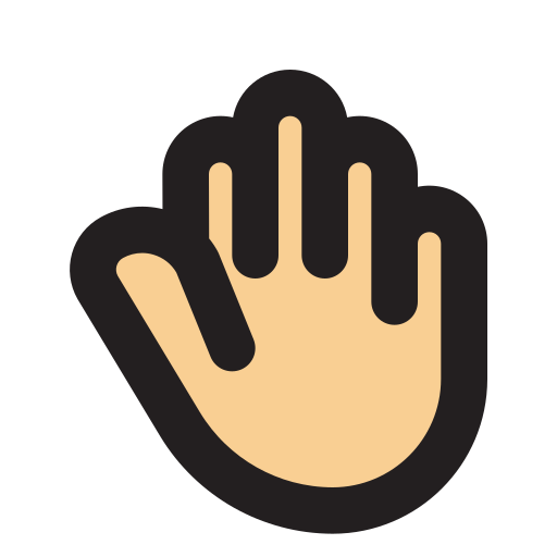 Finger Generic Outline Color icon