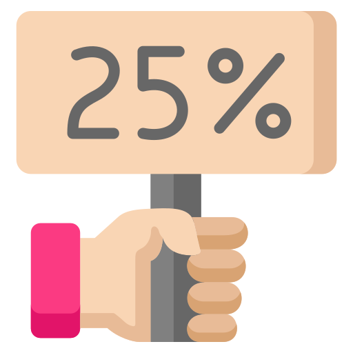 25-percent-generic-flat-icon