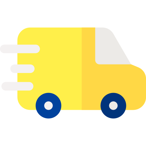 camión de reparto icono gratis