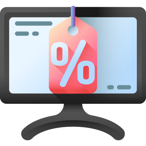 Discount 3D Color icon