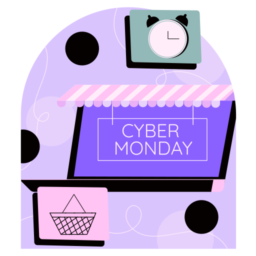 cyber lundi gratuit sticker cyber lundi gratuit sticker