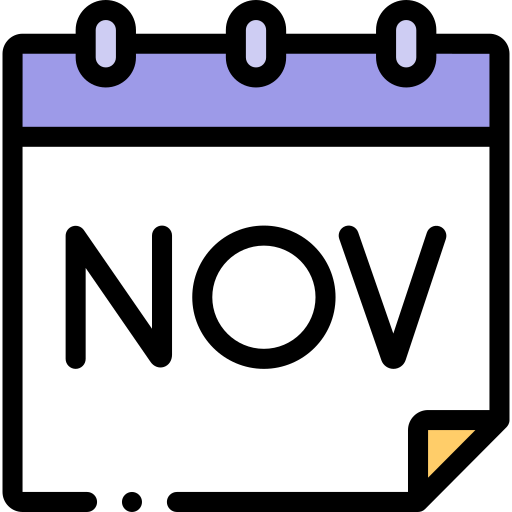 noviembre icono gratis