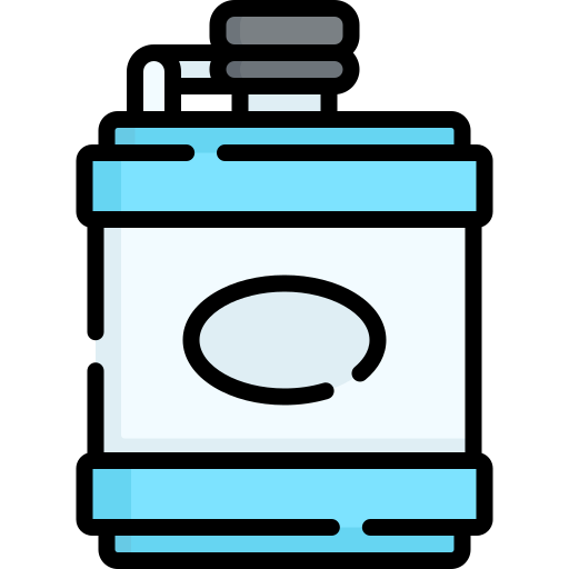 Water bottle free icon