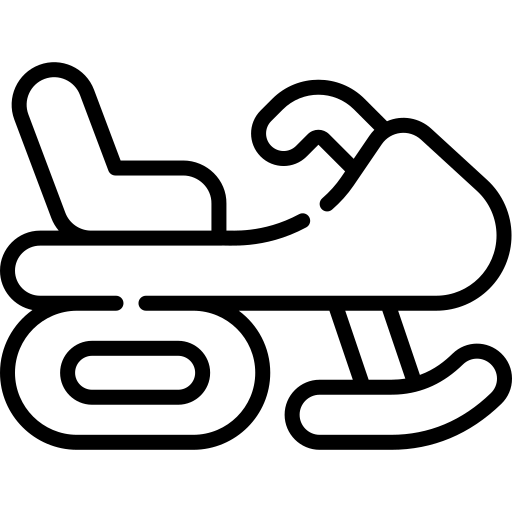 Snowmobile free icon