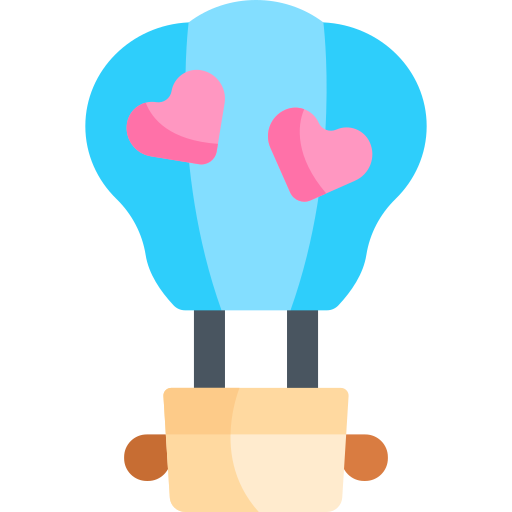 balão de ar quente grátis ícone