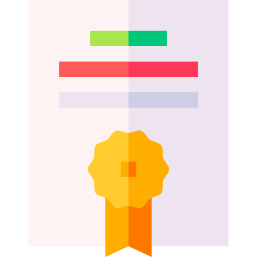 자격증 무료 아이콘