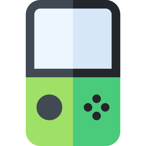 Game console Basic Rounded Flat icon