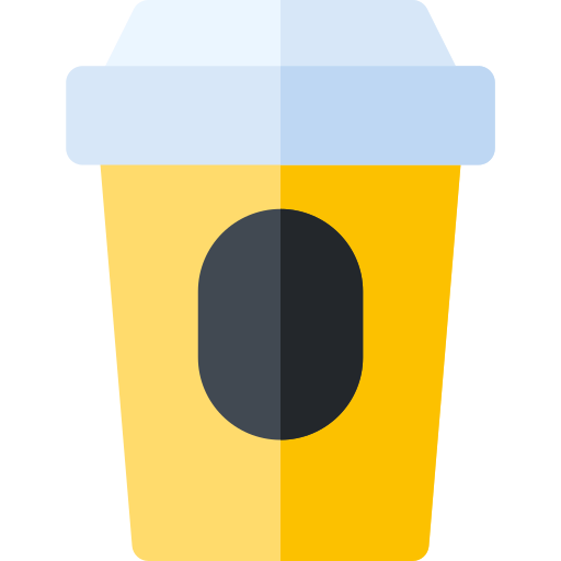 Coffee cup Basic Rounded Flat icon