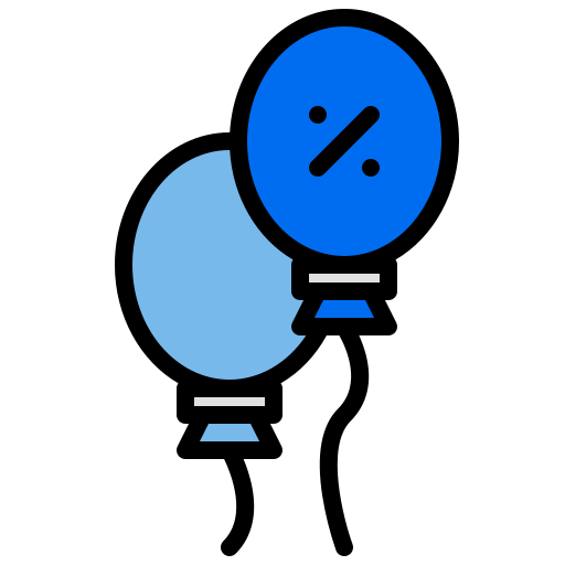 Balloon free icon
