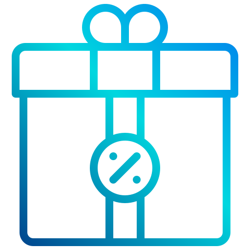 Gift box free icon
