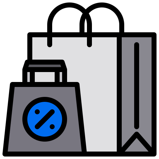 Shopping bag free icon Shopping bag free icon