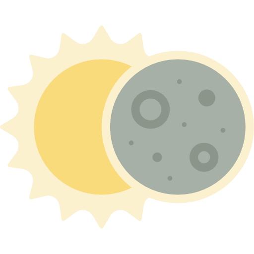 Eclipse All-inclusive Flat icon