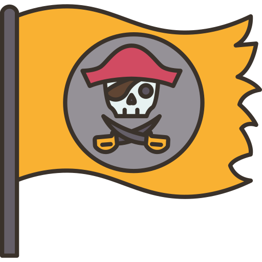 Piratenflagge - Kostenlose flaggen Icons