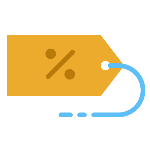 Discount label free icon Discount label free icon