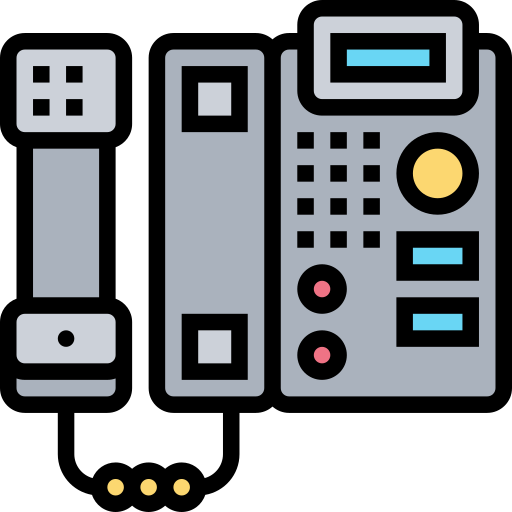 Telephone Meticulous Lineal Color icon